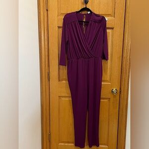 Purple Jumpsuit Size L
